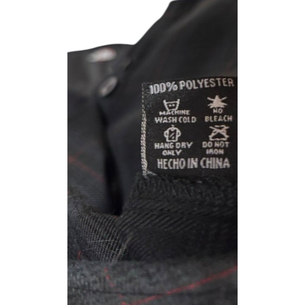 Dixxon Flannel Shirt Womens XL The Phantom Black Flys Plaid Charcoal Cabincore - Picture 7 of 9